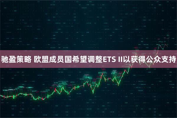 驰盈策略 欧盟成员国希望调整ETS II以获得公众支持